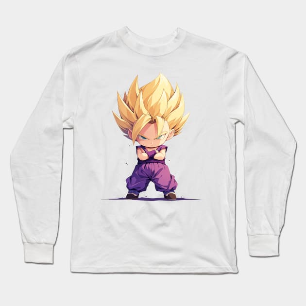 gohan Long Sleeve T-Shirt by peterdoraki